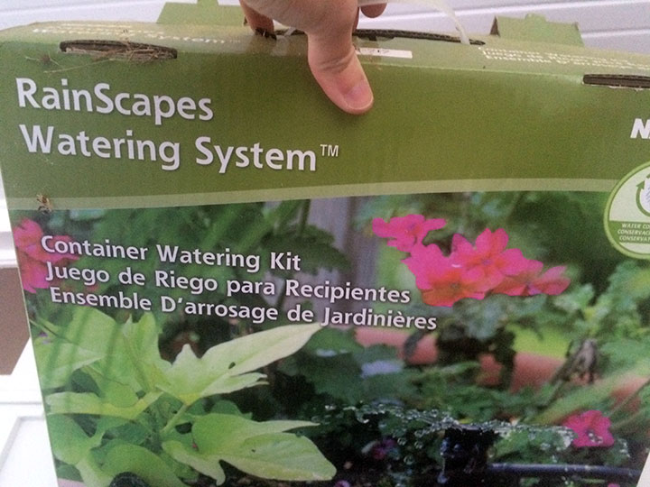 RainScapes Container Watering System