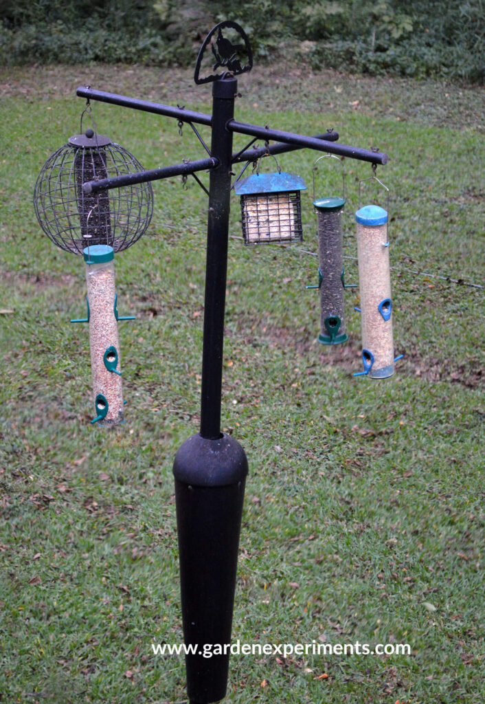 Squirrel Stopper Bird Feeder Pole