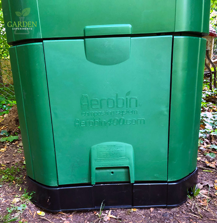 removable side door on the Aerobin Composter
